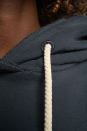 OVERSIZED HOODED SWEATSHIRT GRAPHITE - NESCA