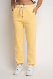 REGULAR FIT BANANA YELLOW SWEATPANTS - MILOS