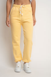 REGULAR FIT BANANA YELLOW SWEATPANTS - MILOS