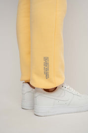REGULAR FIT BANANA YELLOW SWEATPANTS - MILOS