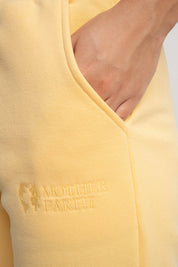 REGULAR FIT BANANA YELLOW SWEATPANTS - MILOS