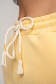 REGULAR FIT BANANA YELLOW SWEATPANTS - MILOS