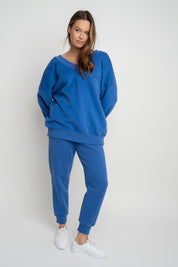 OVERSIZED COLLAR SWEATSHIRT - BISCOE