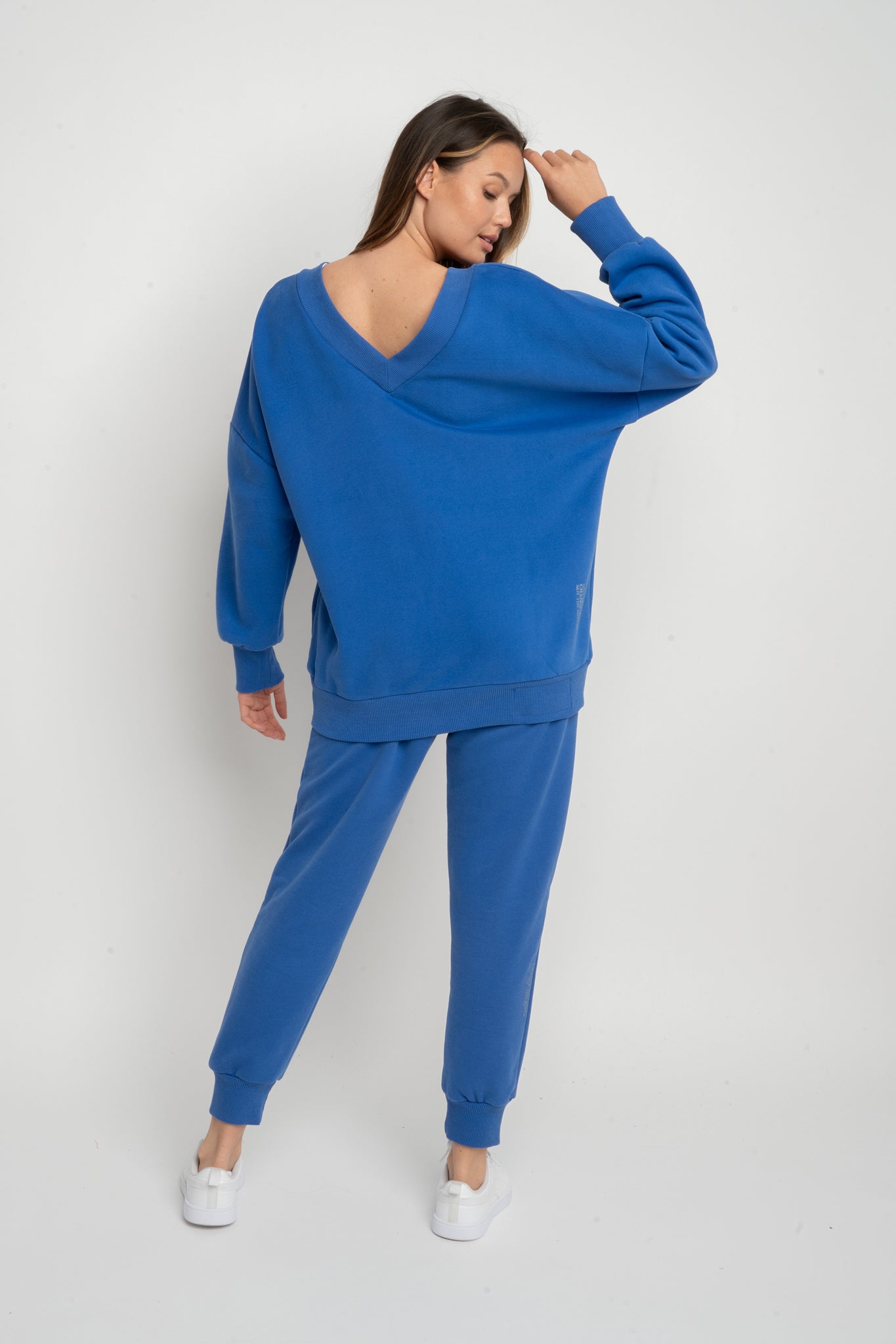 OVERSIZED COLLAR SWEATSHIRT - BISCOE