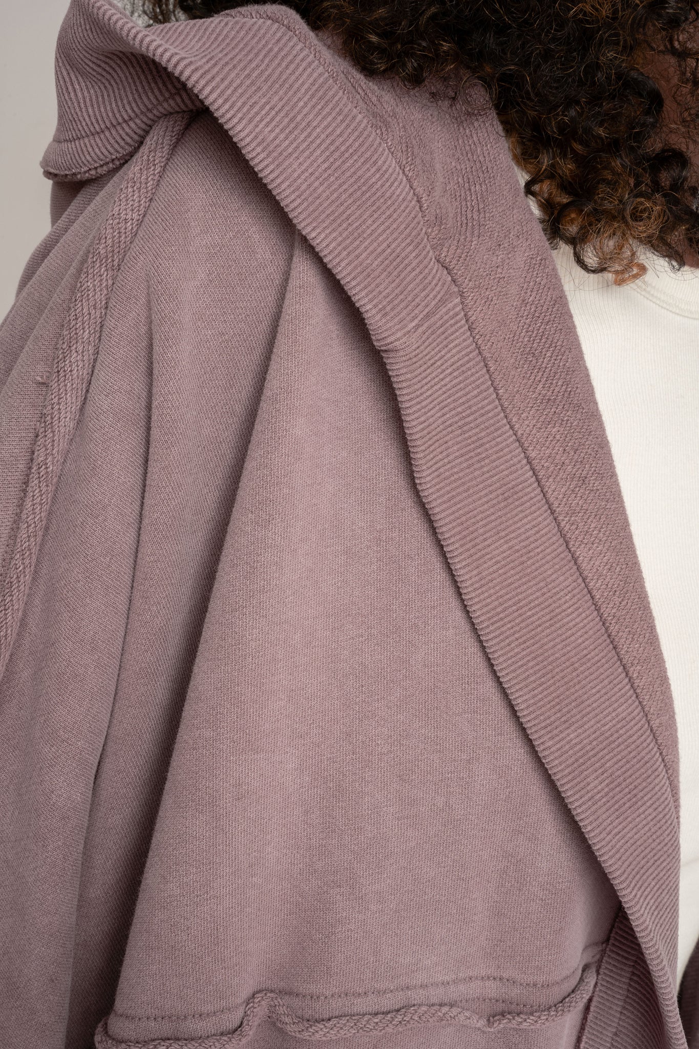 BLUZA Z EFEKTEM WASHED WRZOSOWA - LUND