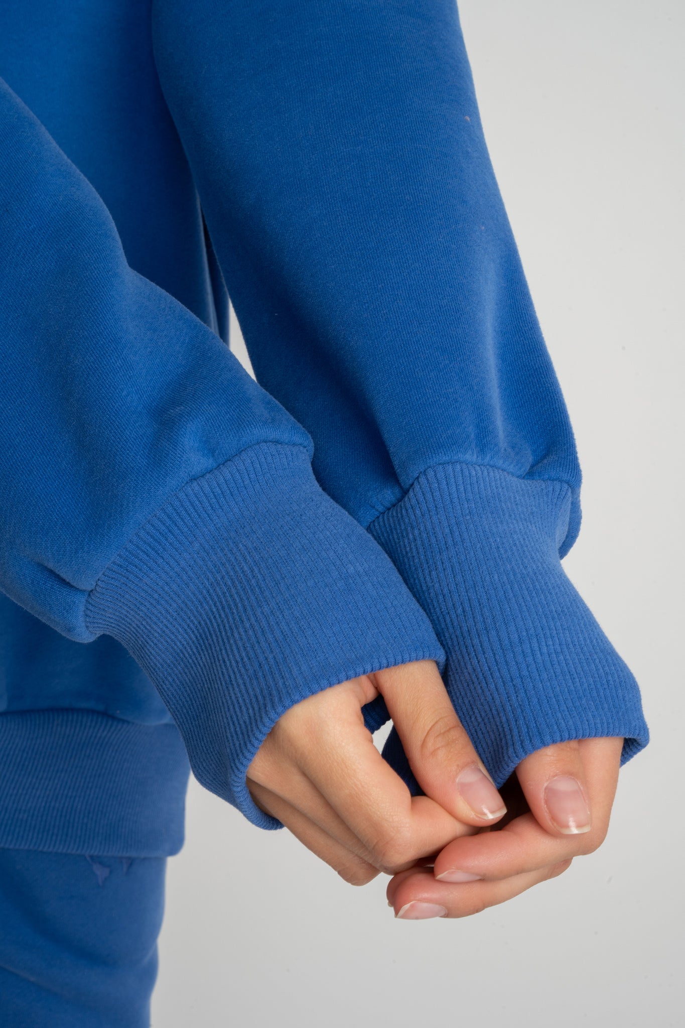 OVERSIZED COLLAR SWEATSHIRT - BISCOE