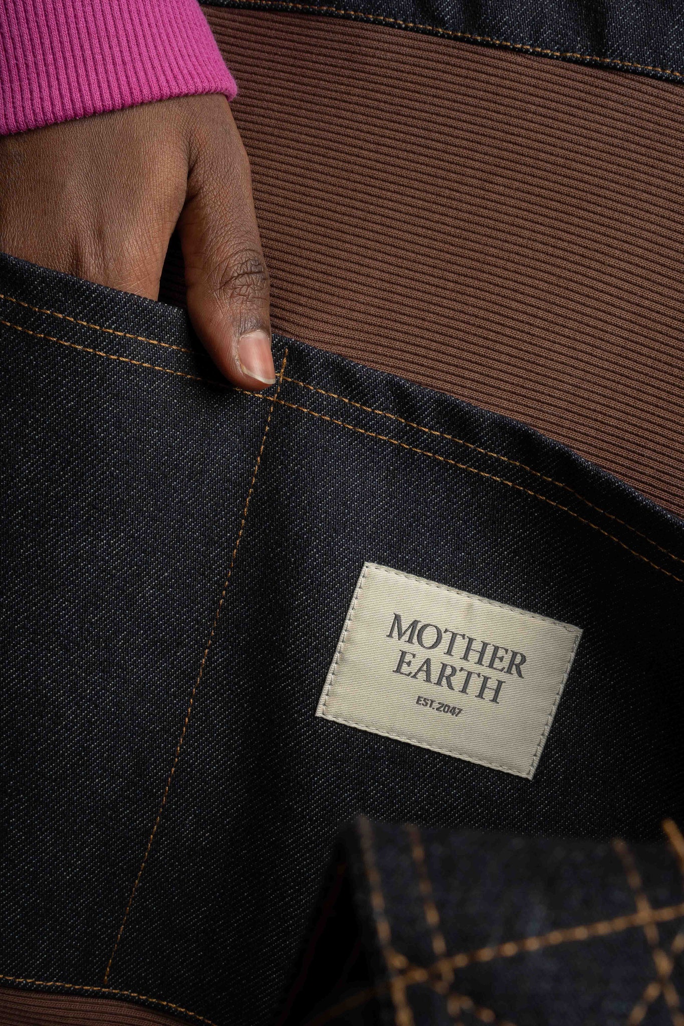 TORBA TYPU SHOPPER  BAG GRANATOWA- LIDO