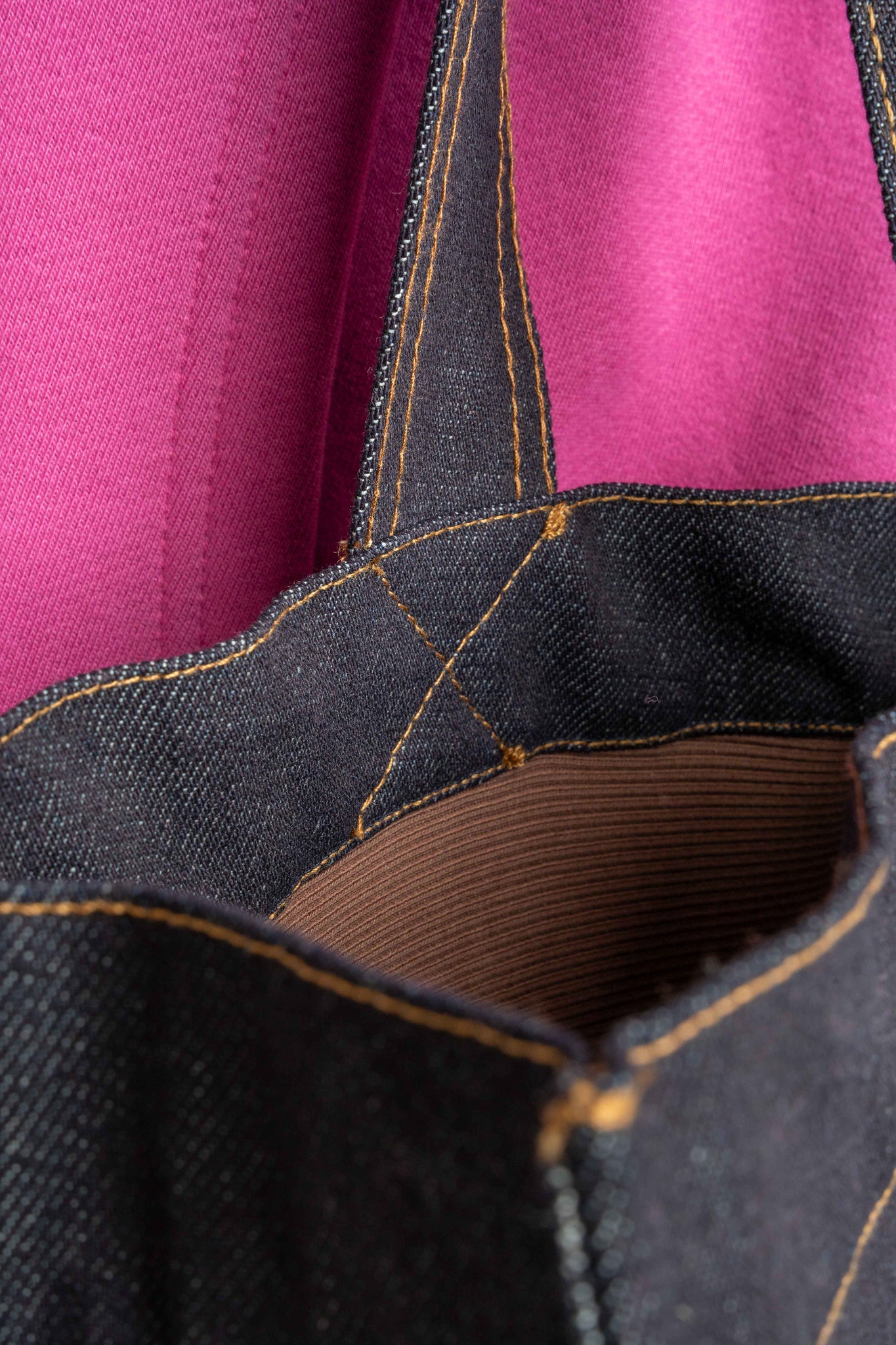 TORBA TYPU SHOPPER  BAG GRANATOWA- LIDO