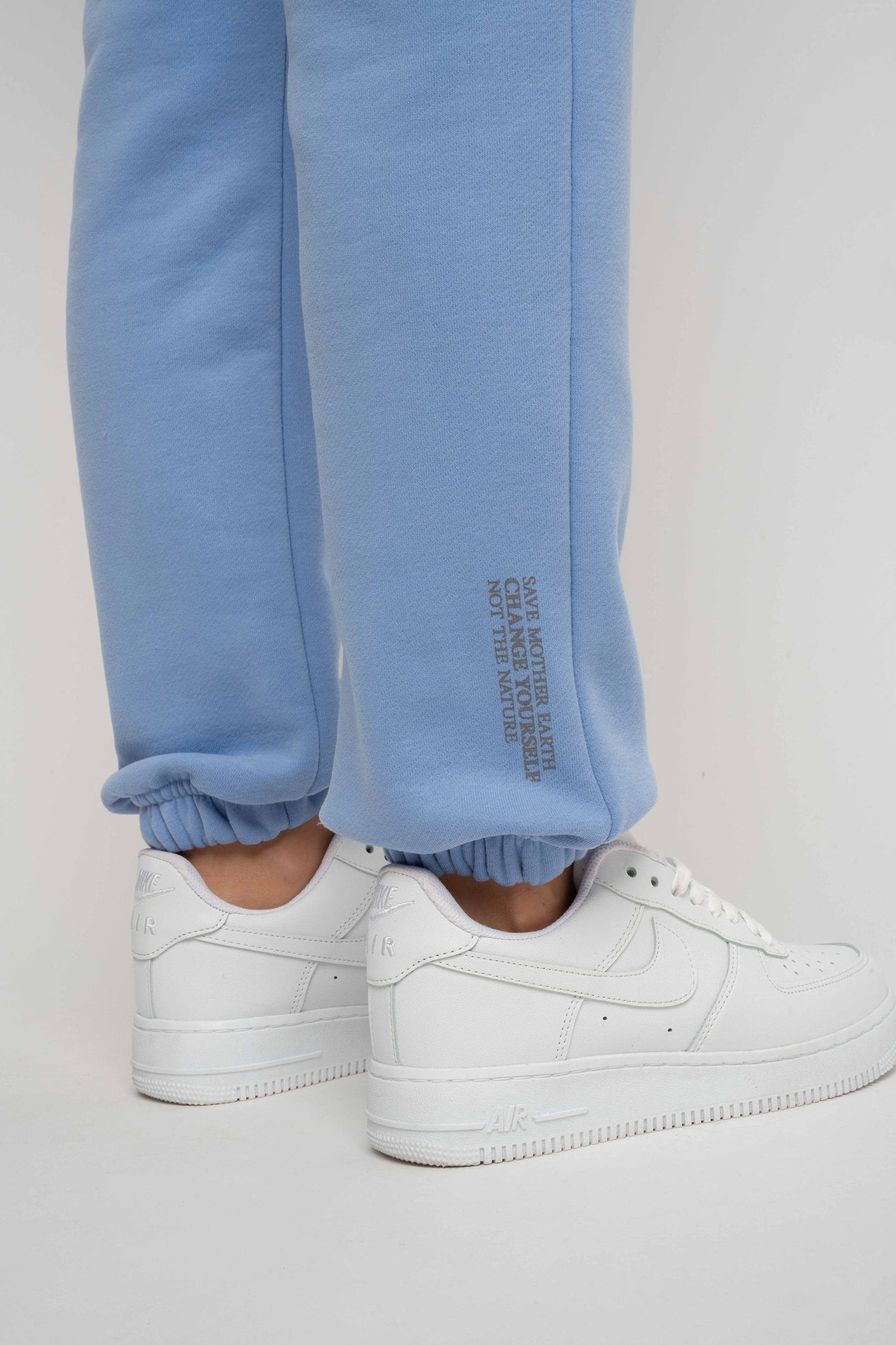 SWEATPANTS REGULAR FIT FLAX BLUE - MILOS