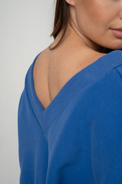 OVERSIZED COLLAR SWEATSHIRT - BISCOE