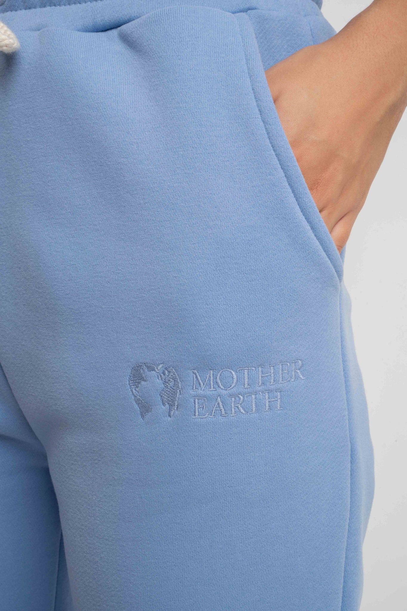 SWEATPANTS REGULAR FIT FLAX BLUE - MILOS