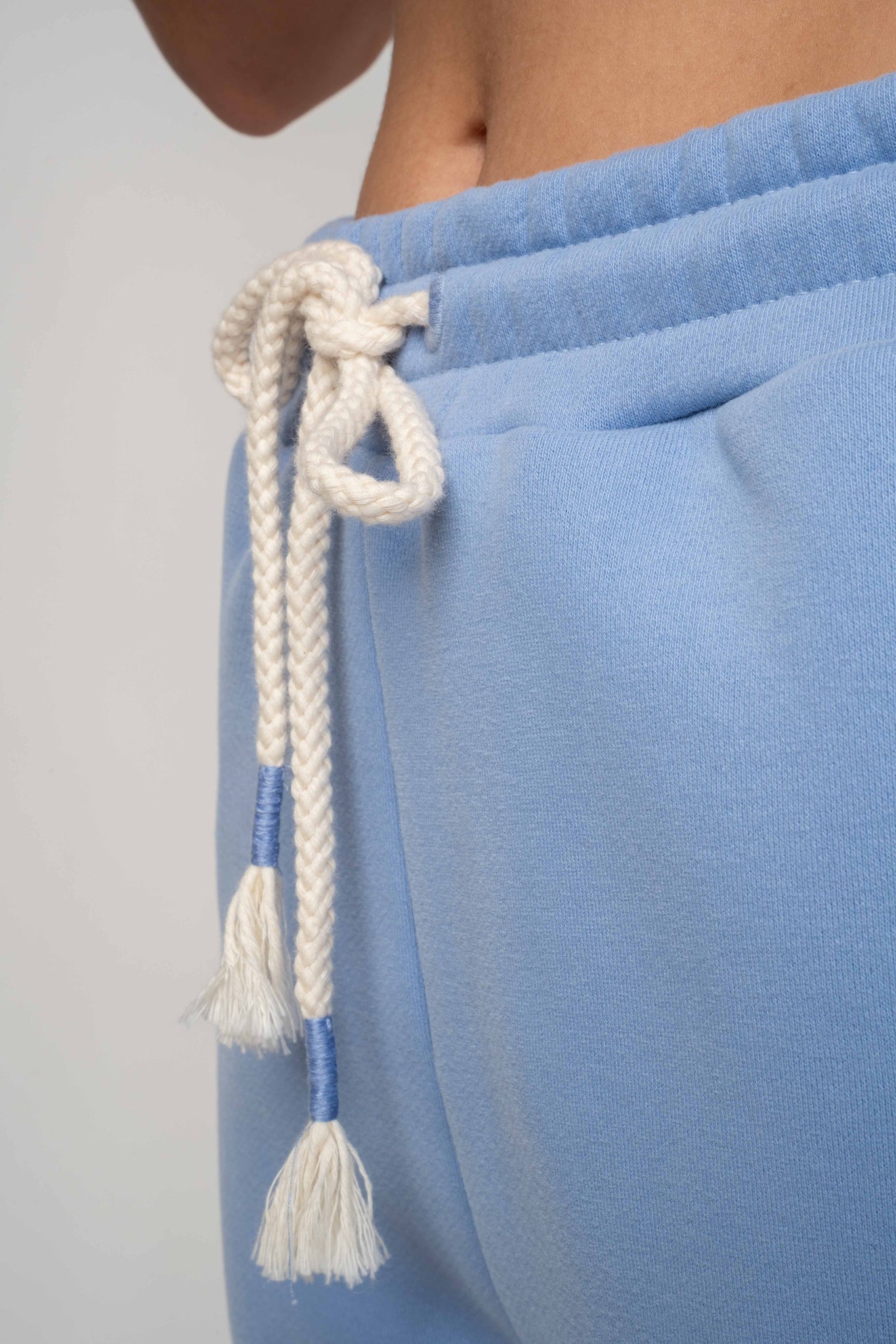 SWEATPANTS REGULAR FIT FLAX BLUE - MILOS