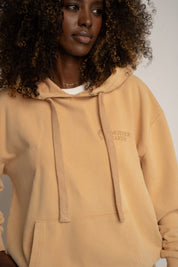 BLUZA Z EFEKTEM WASHED MUSZTARDOWA - LAPLAND