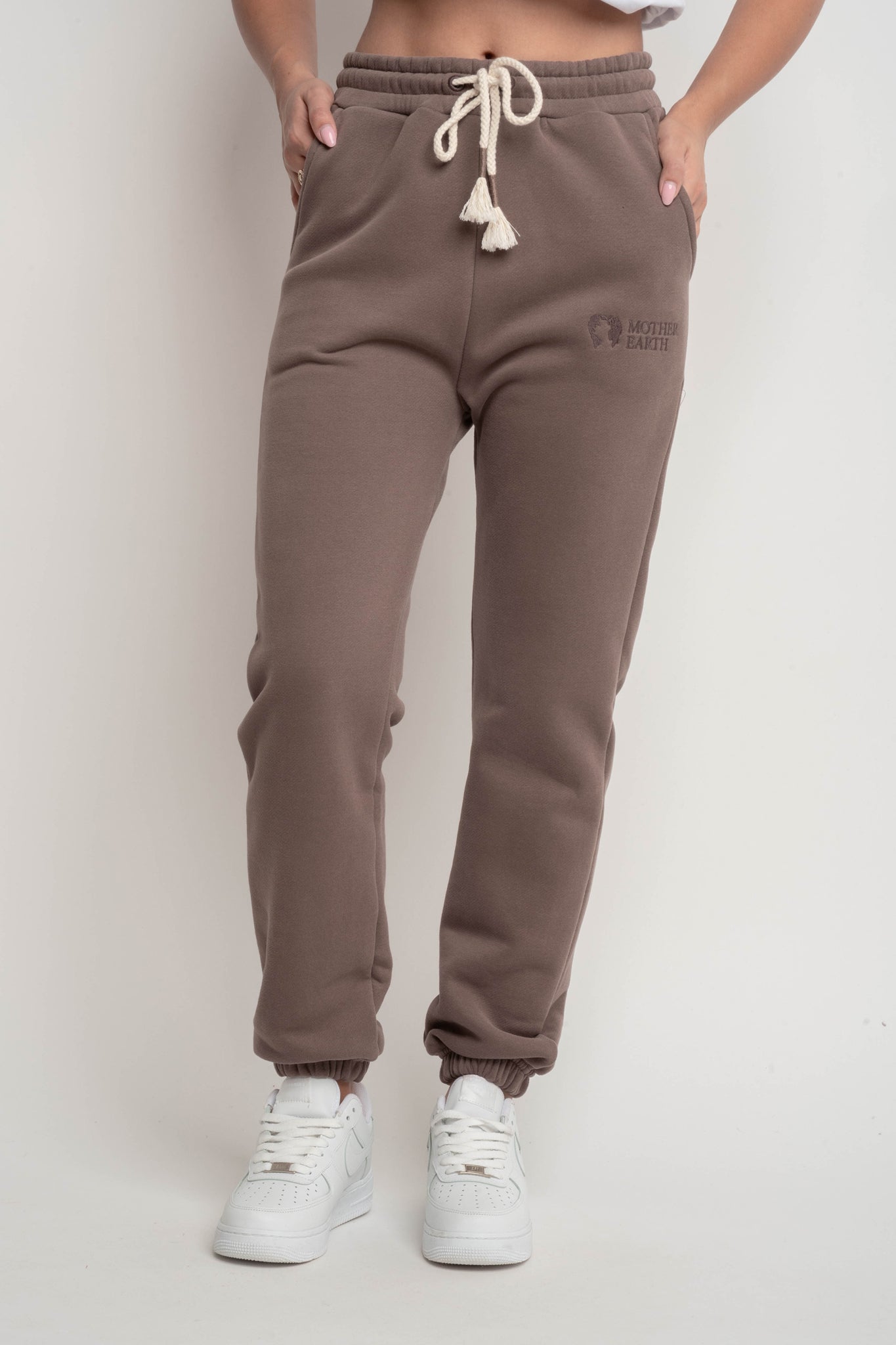 REGULAR FIT SWEATPANTS CAPPUCCINO - MILOS
