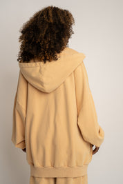 WASHED EFFECT HOODIE PEACH - SKAGEN