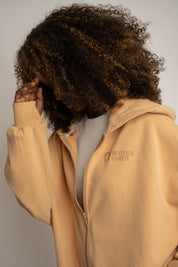 WASHED EFFECT HOODIE PEACH - SKAGEN