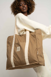 TORBA TYPU SHOPPER  BAG JASNOKHAKI - LIDO