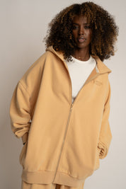 WASHED EFFECT HOODIE PEACH - SKAGEN