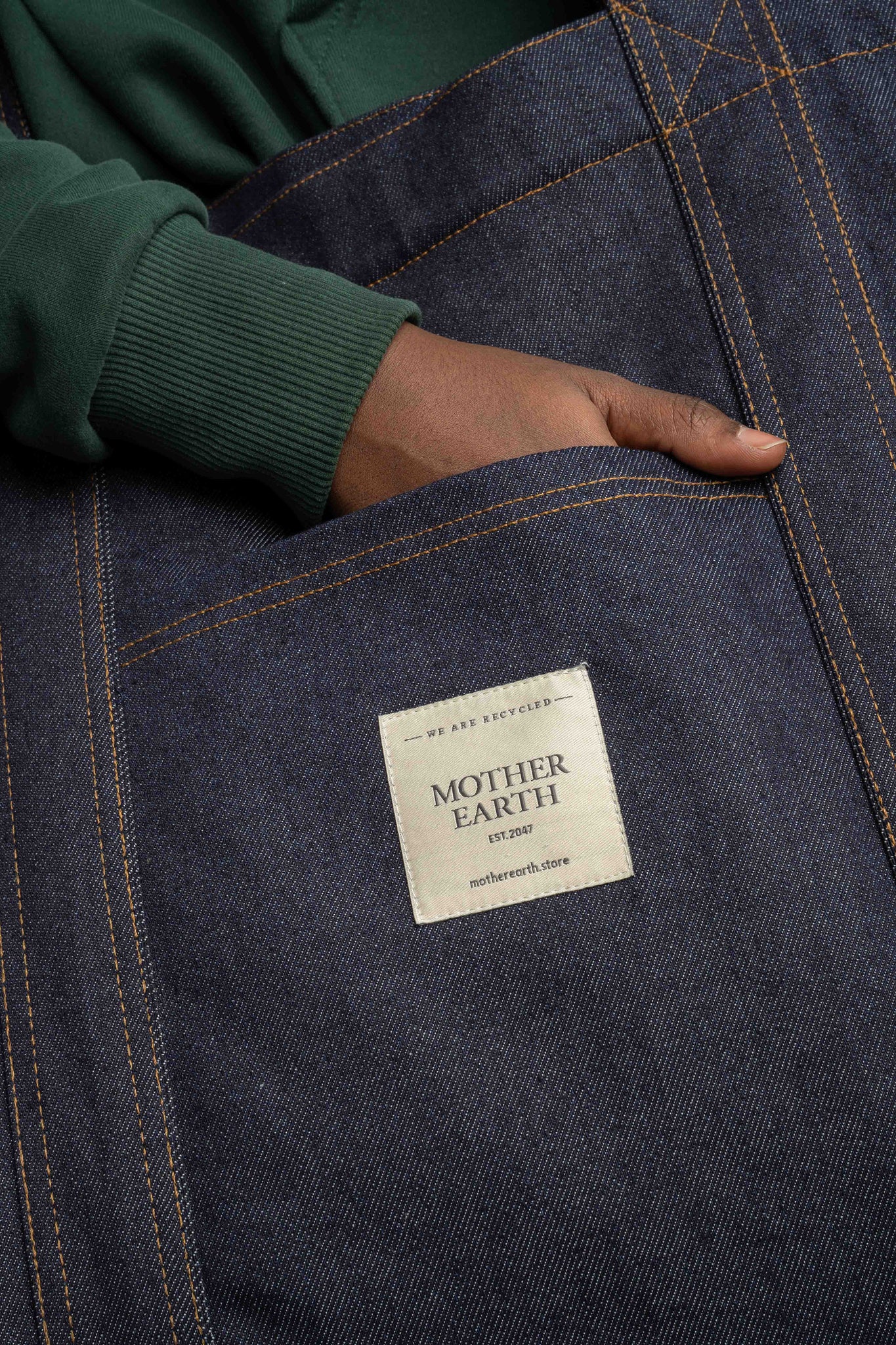 SHOPPER BAG DARK NAVY - LIDO