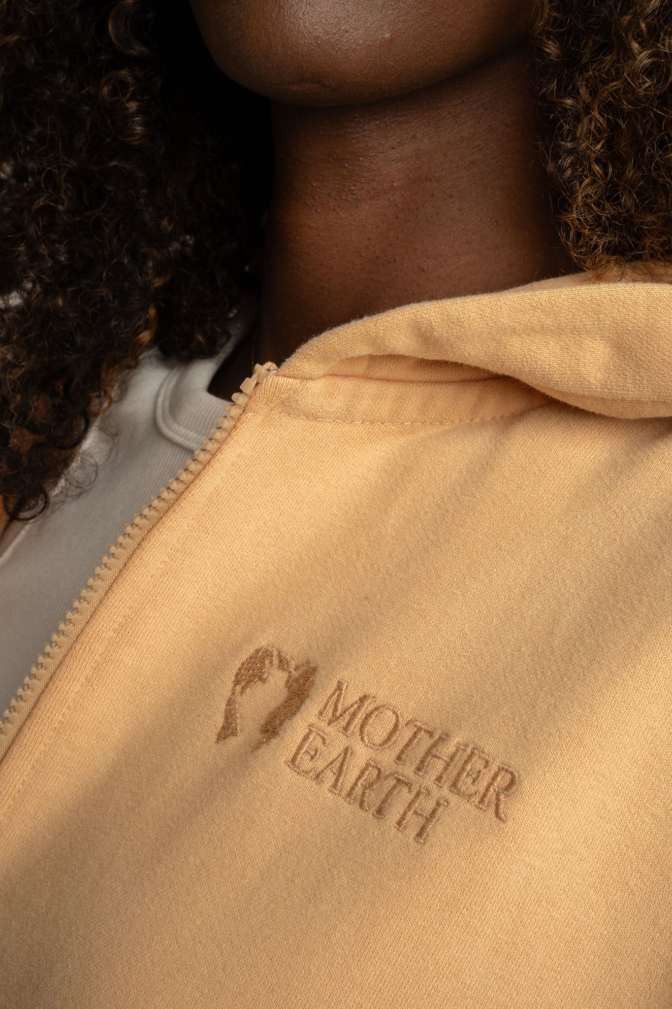 WASHED EFFECT HOODIE PEACH - SKAGEN