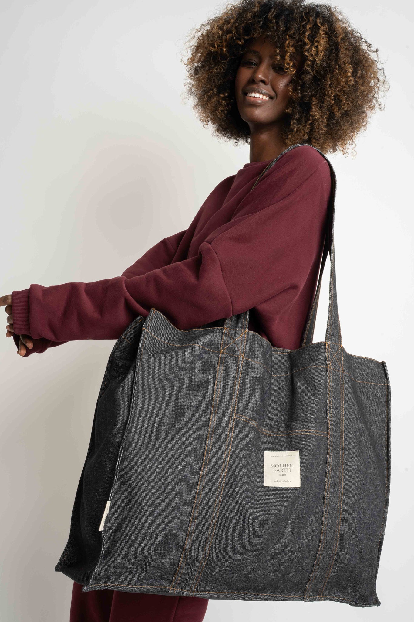 TORBA TYPU SHOPPER  BAG CZARNA- LIDO