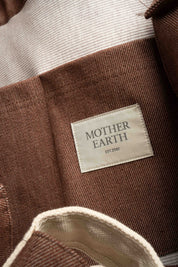 TORBA TYPU SHOPPER  BAG BRĄZOWA - LIDO