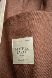 TORBA TYPU SHOPPER  BAG BRĄZOWA - LIDO