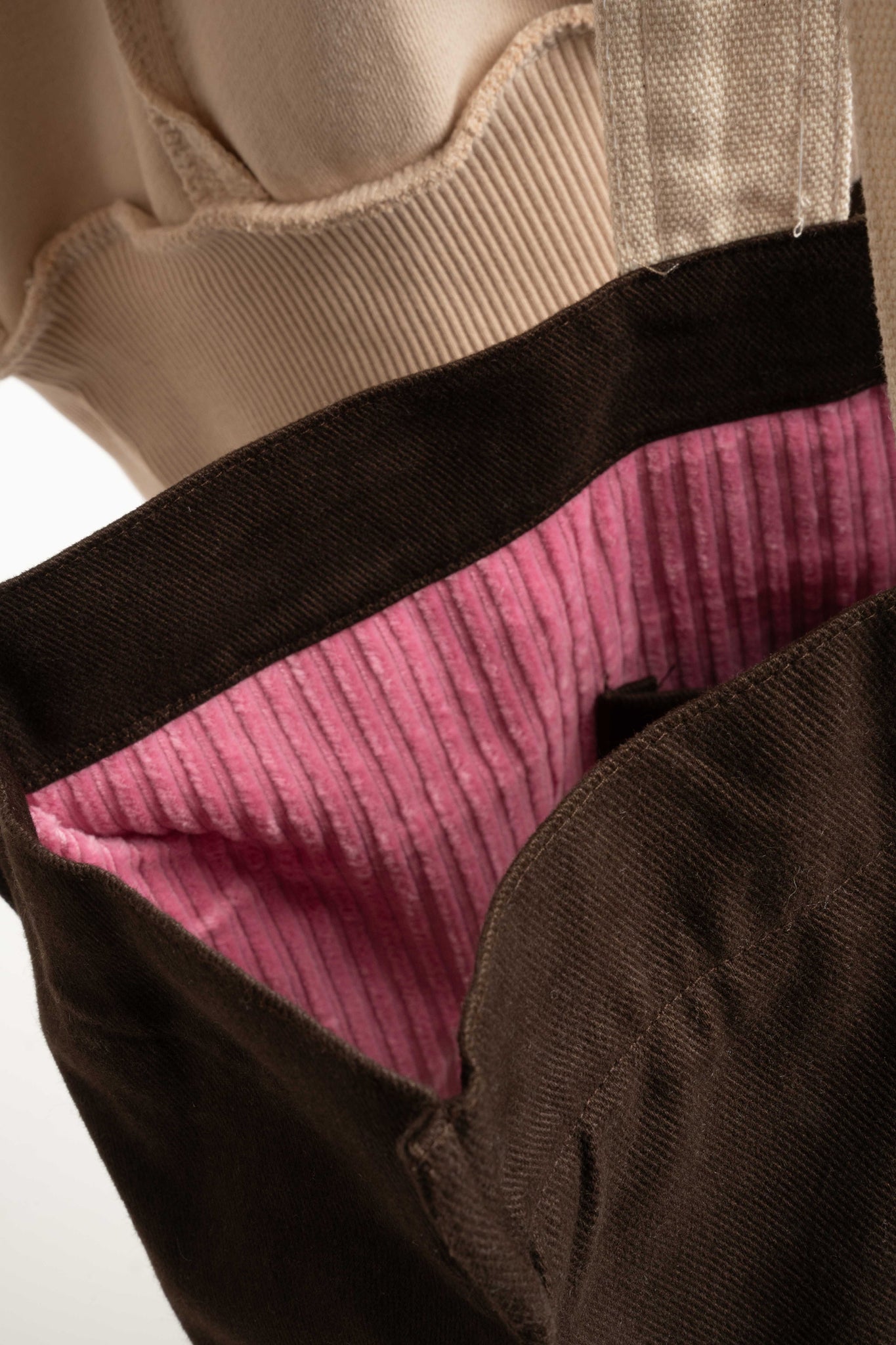 BROWN SHOPPER BAG - LIDO