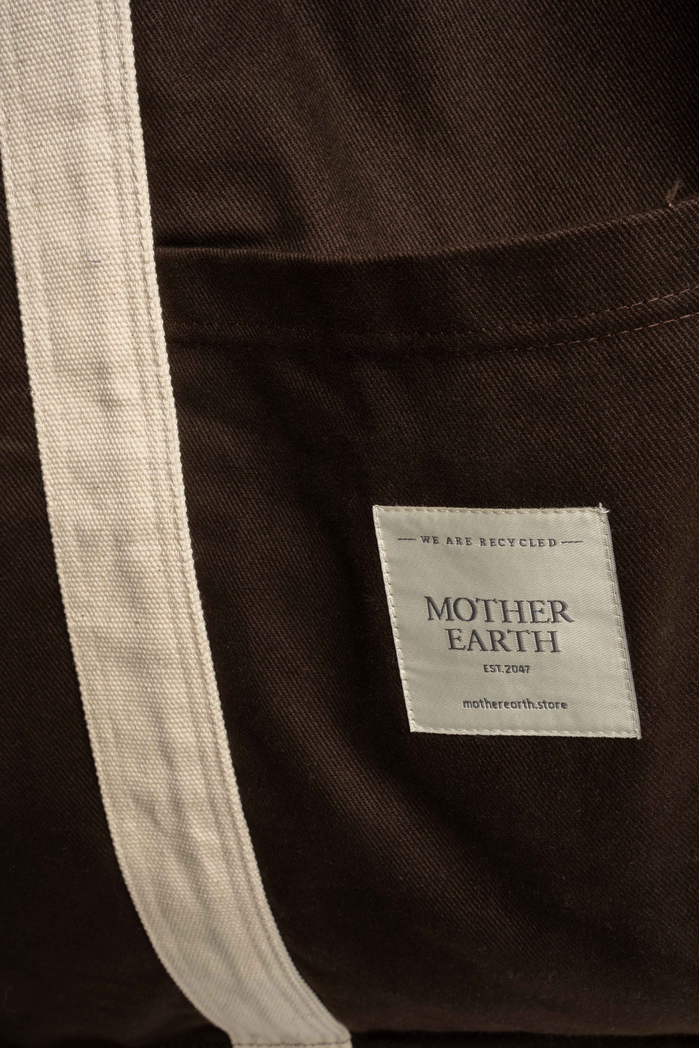 BROWN SHOPPER BAG - LIDO