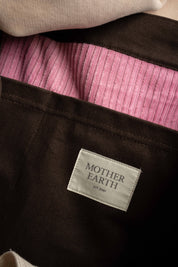 BROWN SHOPPER BAG - LIDO