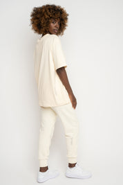 T-SHIRT DAMSKI ECRU - OYSTER