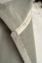 BLUZA OVERSIZE Z KAPTUREM Z EFEKTEM WASHED OLIWKOWA - TRONDHEIM