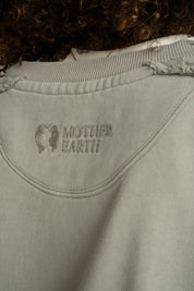 WASHED EFFECT BLOUSE OLIVE - DALARNA