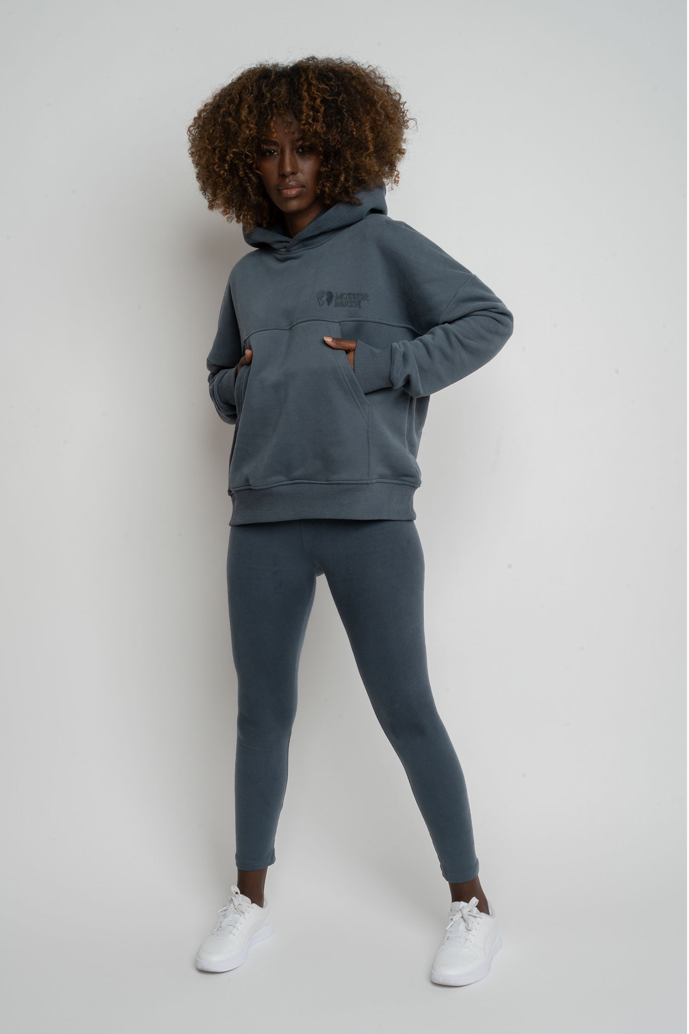 BLUZA Z KAPTUREM 2nd DROP GRAFITOWA - MURIA