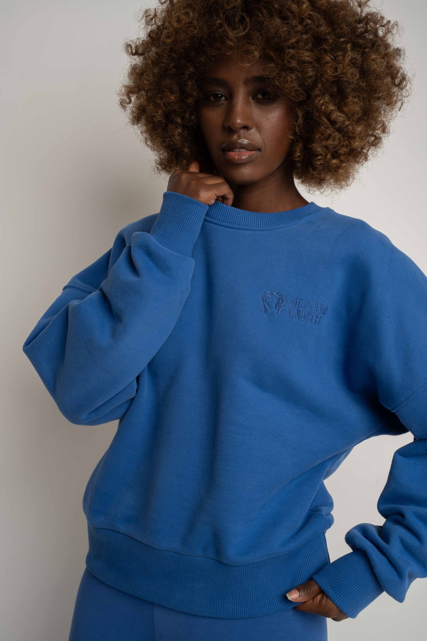 BLUZA TYPU CREWNECK CHABROWA - OZARK