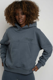 BLUZA Z KAPTUREM 2nd DROP GRAFITOWA - MURIA