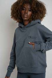 BLUZA Z KAPTUREM 2nd DROP GRAFITOWA - MURIA