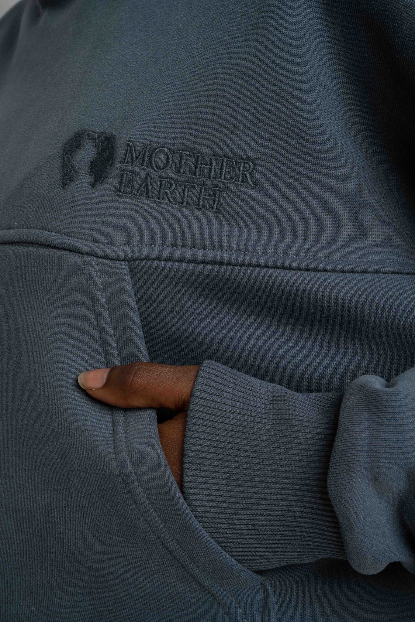 BLUZA Z KAPTUREM 2nd DROP GRAFITOWA - MURIA