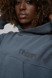 BLUZA Z KAPTUREM 2nd DROP GRAFITOWA - MURIA