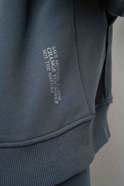 BLUZA Z KAPTUREM 2nd DROP GRAFITOWA - MURIA