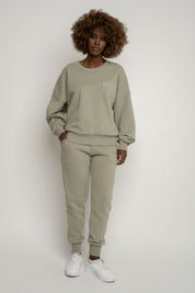 BLUZA TYPU CREWNECK OLIWKOWA - OZARK