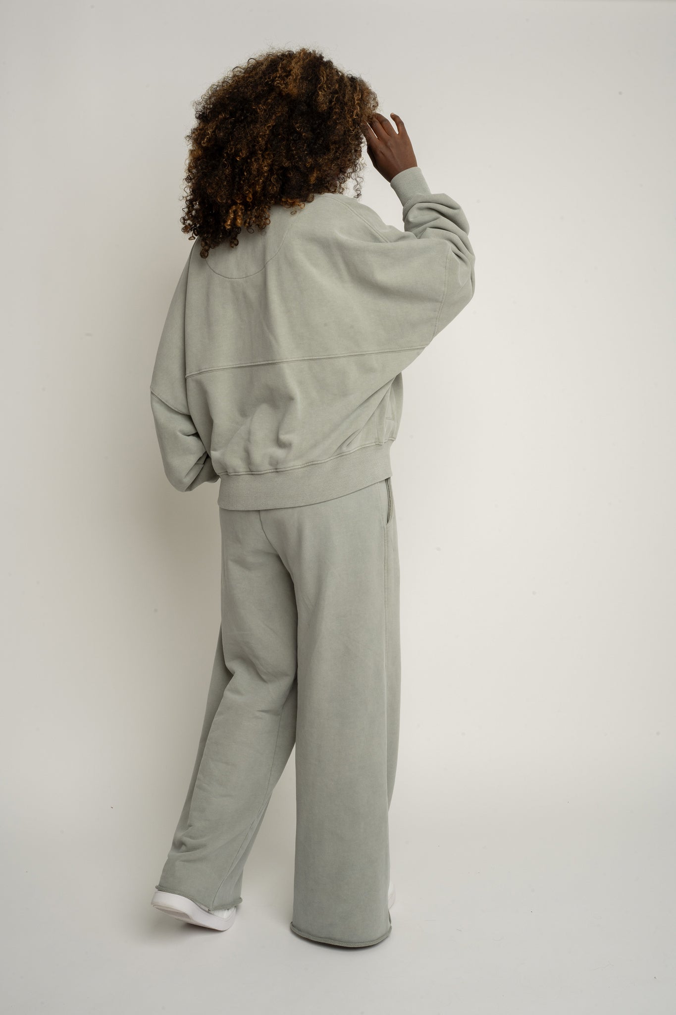 BLUZA BASEBALLÓWKA Z EFEKTEM WASHED OLIWKOWA - ALESUND