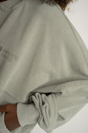 BLUZA BASEBALLÓWKA Z EFEKTEM WASHED OLIWKOWA - ALESUND