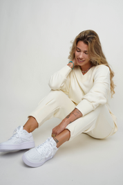 CLASSIC ECRU TRACKSUIT SET - MABEL