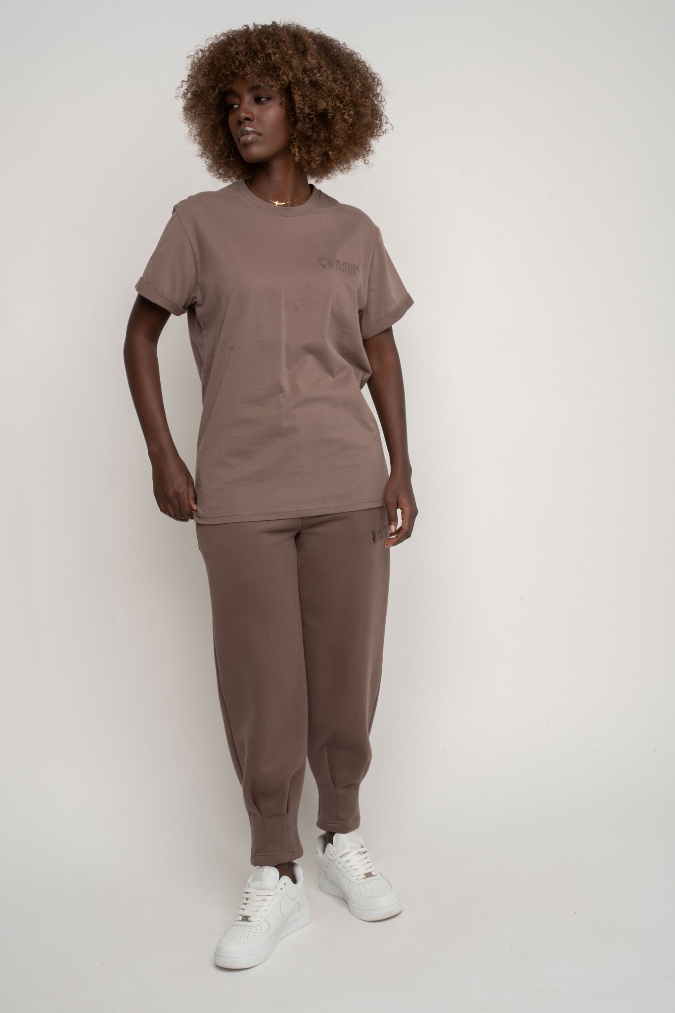 WOMEN'S T-SHIRT CAPPUCCINO - TULUM
