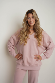 CLASSIC LIGHT PINK TRACKSUIT SET - MABEL