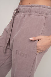 WASHED SWEATPANTS HEATHER - ODENSE