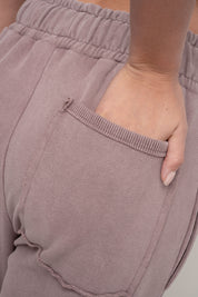 WASHED SWEATPANTS HEATHER - ODENSE