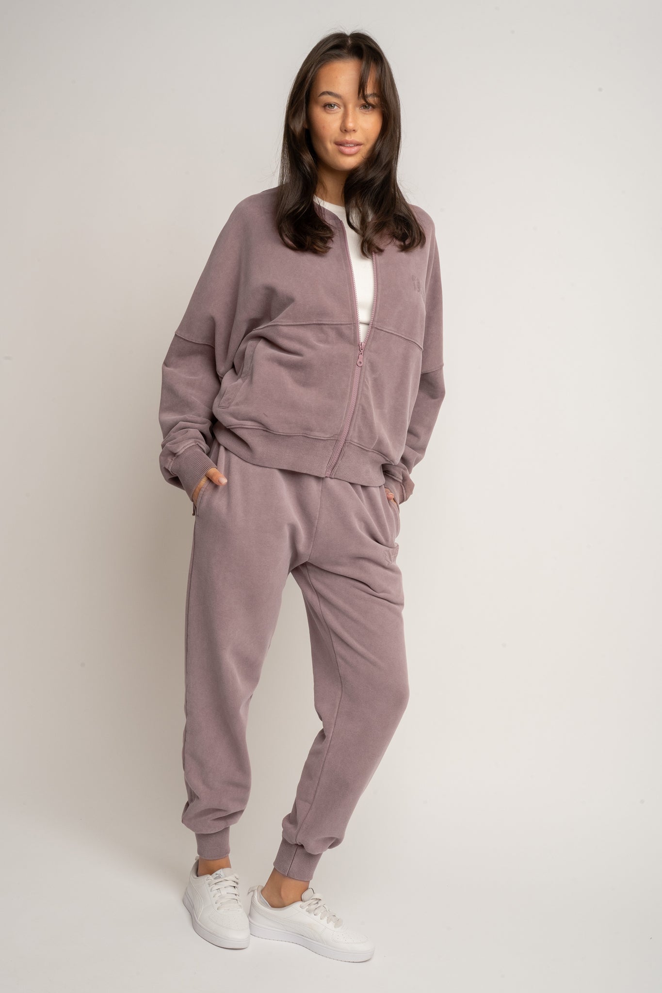 WASHED SWEATPANTS HEATHER - ODENSE