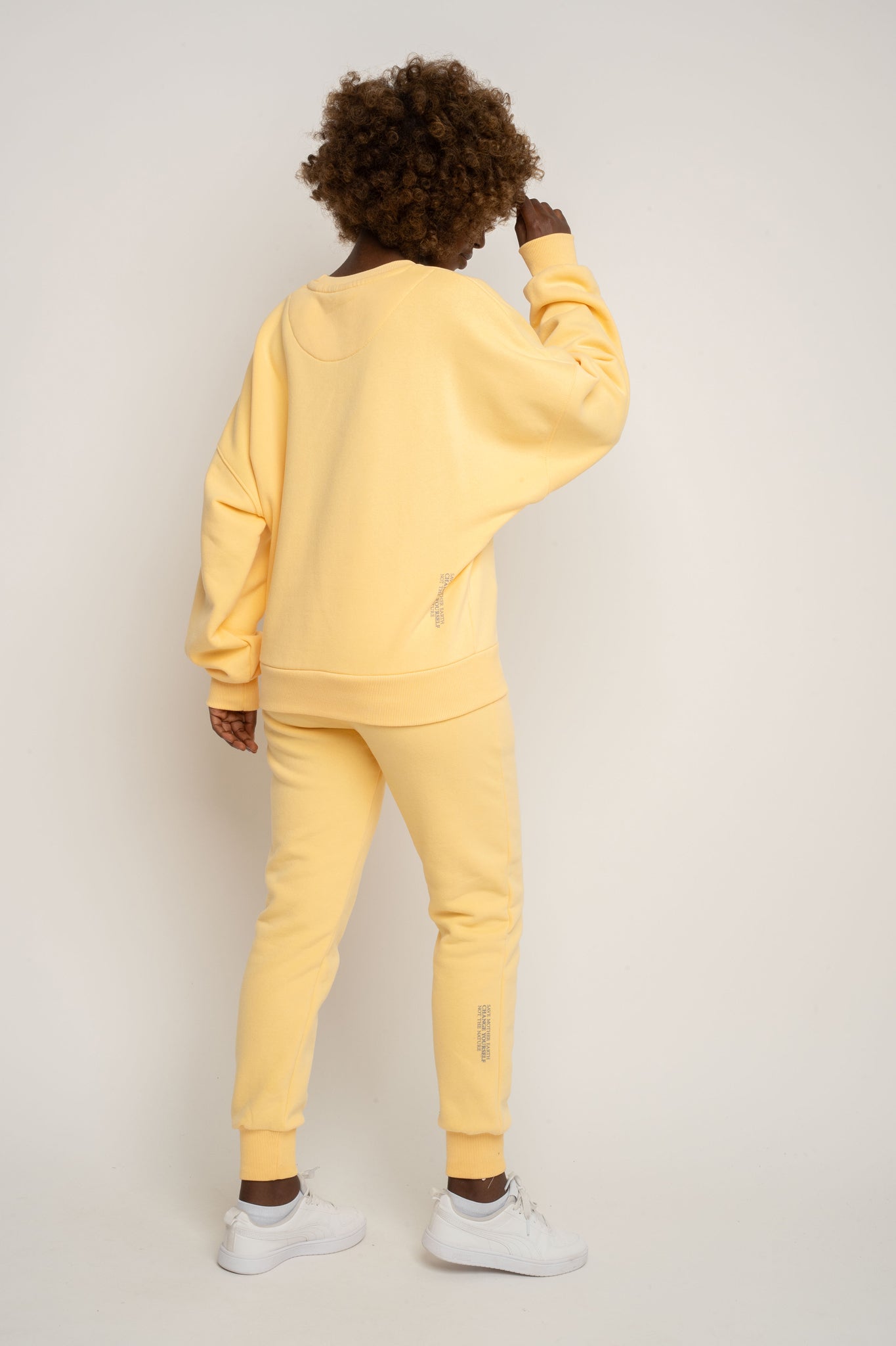 BLUZA TYPU CREWNECK ŻÓŁTA - OZARK